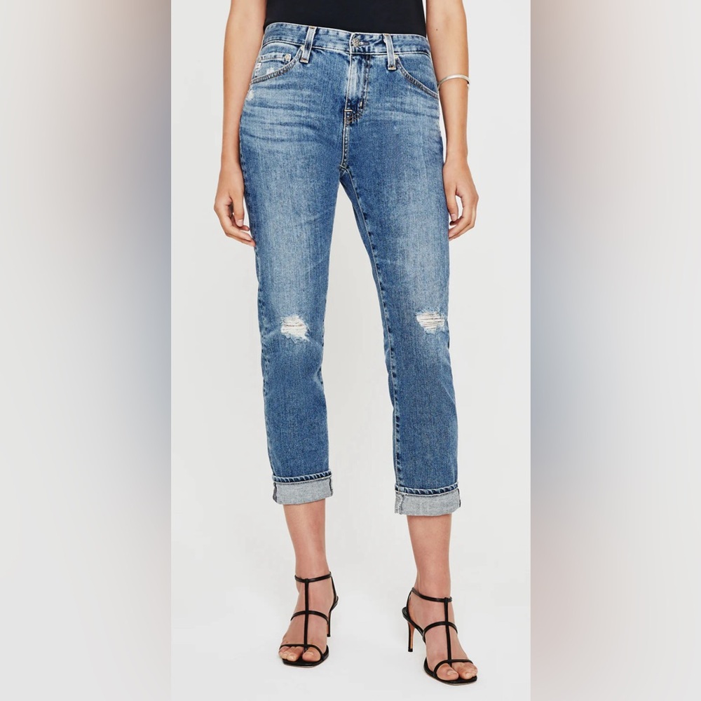 AG Denim Slouchy Slim Fit Ex-Boyfriend Slim in Size 32R New
